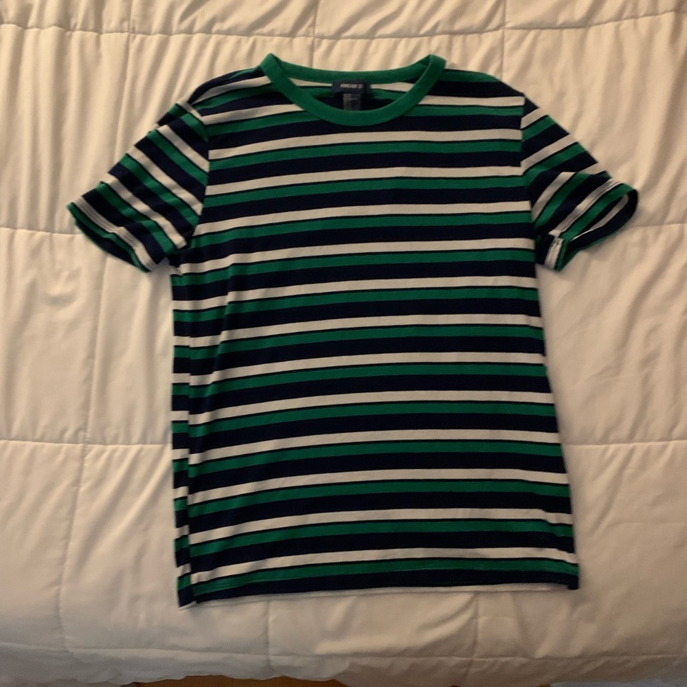 Stripped t-shirt, cotton, short sleeve